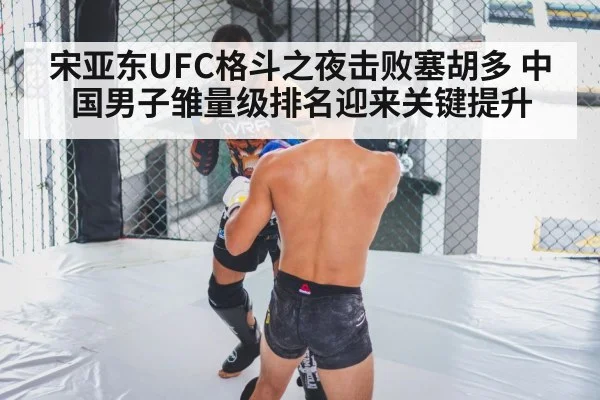 宋亚东UFC格斗之夜击败塞胡多 中国男子雏量级排名迎来关键提升